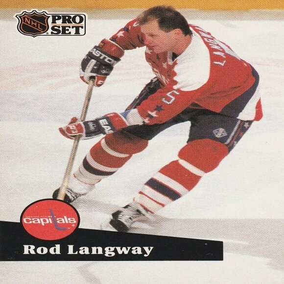 Rod Langway Hockey Card Collection - 3 Card Set - Picture 4 of 4
